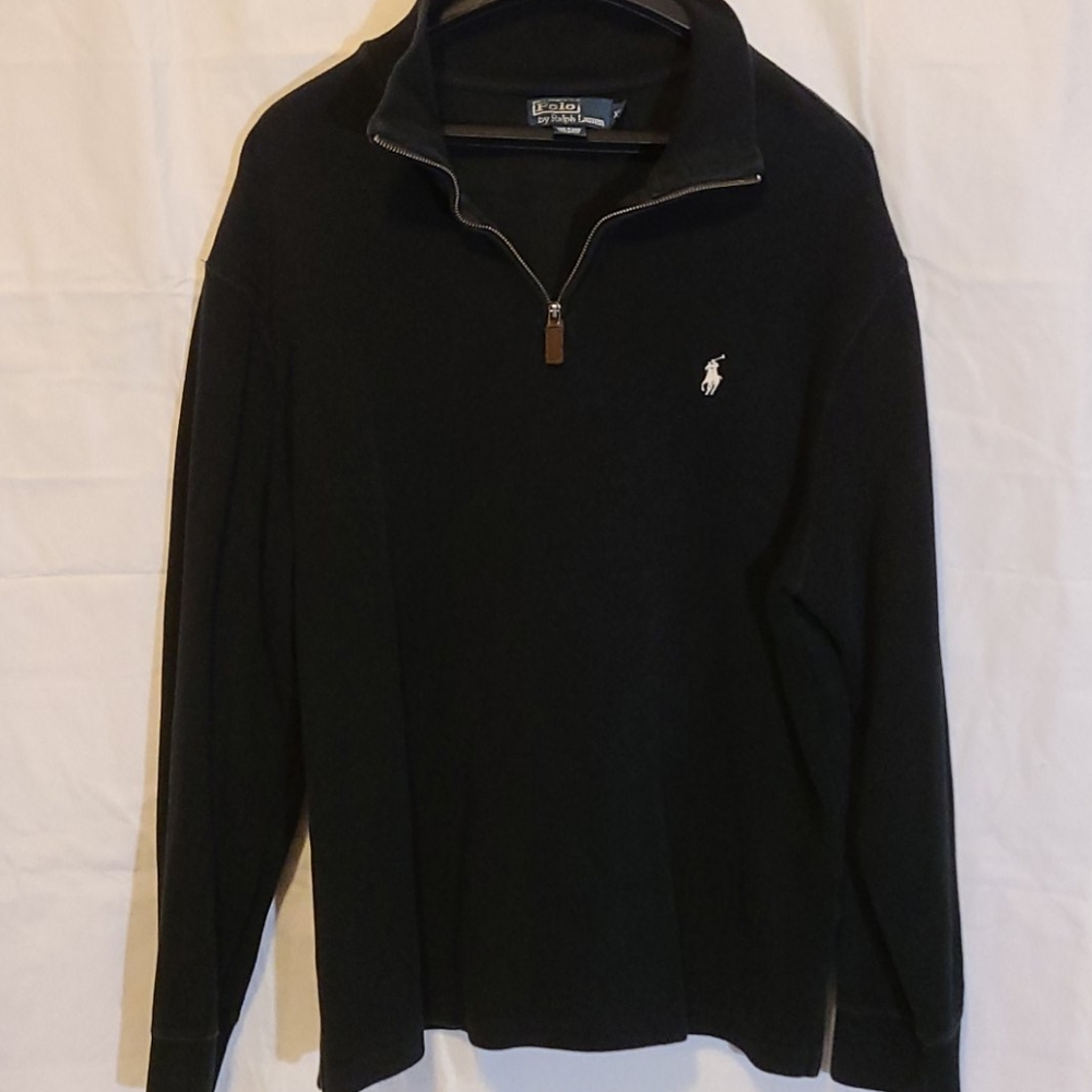 Black Polo Ralph Lauren Quarter Zip